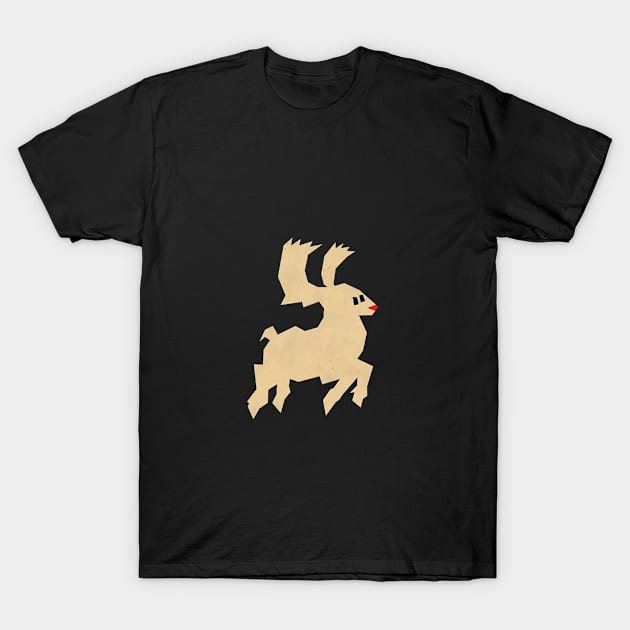 Deer T-Shirt by rafaelijarmo